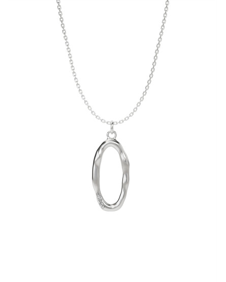 Necklace 0 (Zero) silver