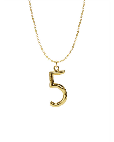 Necklace 5 gilding