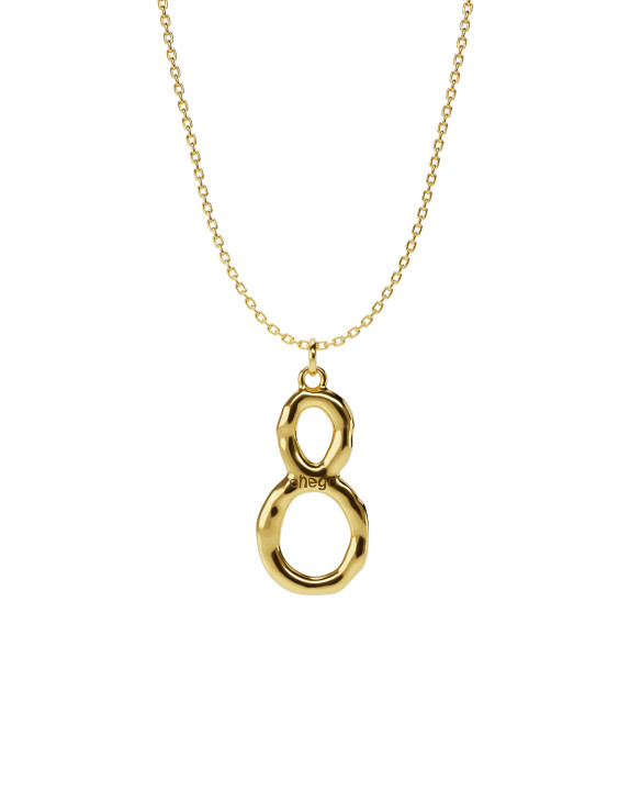 Necklace 8 gilding