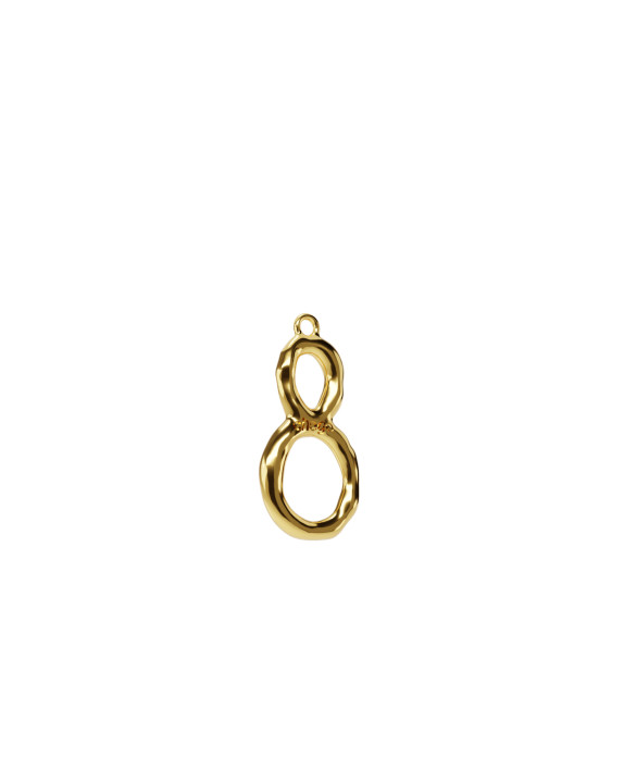 Necklace 8 gilding