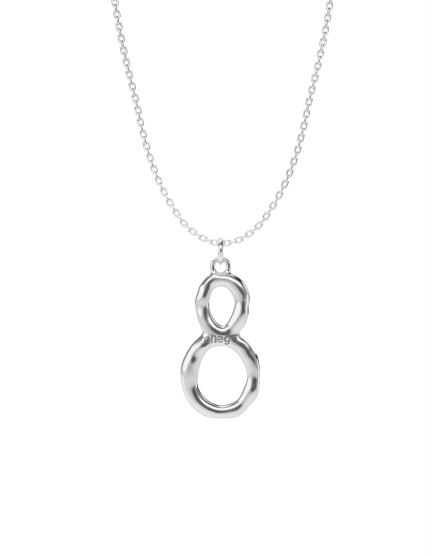 Necklace 8 silver