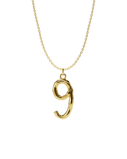 Necklace 9 gilding