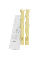 Beige table candles