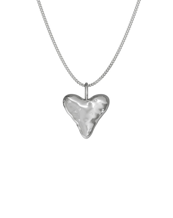 Підвіс Heart з вставками - Diamonds