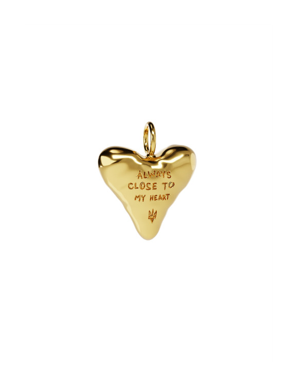 Necklace Heart yellow gold