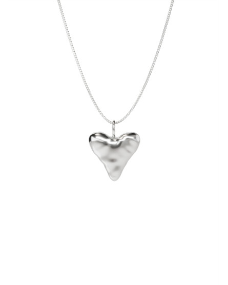 Necklace Heart silver
