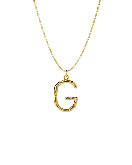 Necklace G gilding