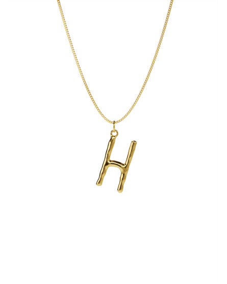 Necklace H gilding