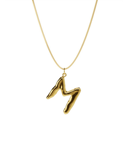 Necklace M gilding