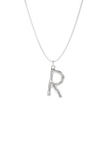 Necklace R silver