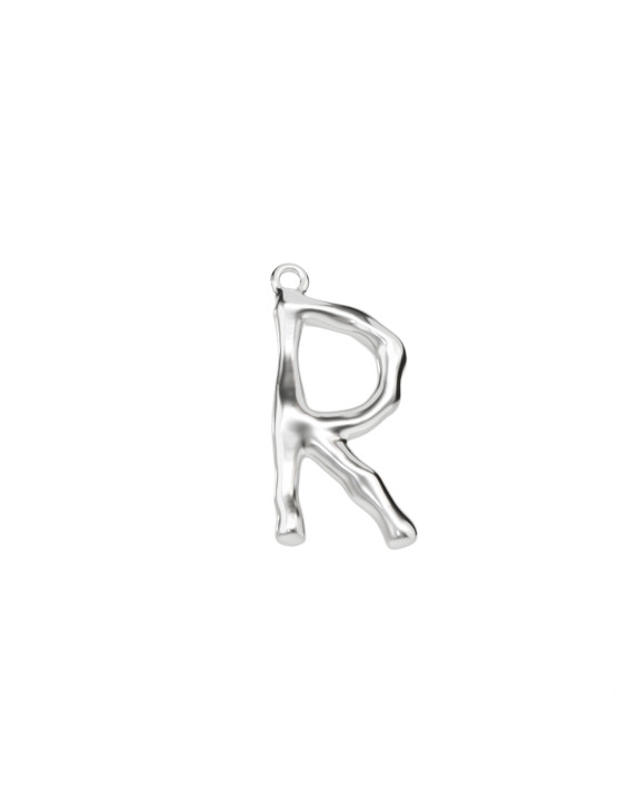 Necklace R white gold