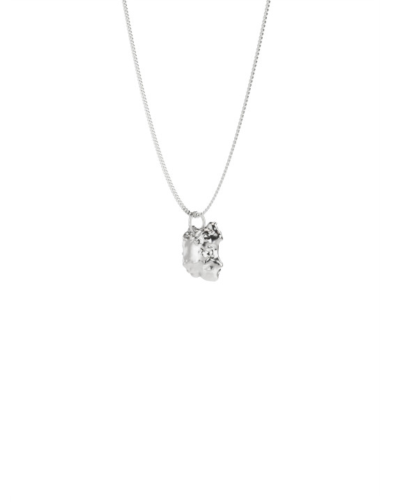 Necklace New Classic w/ Lemon quartz silver