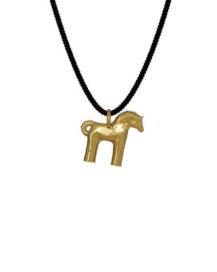 Horse Necklace - Make a wish gilding