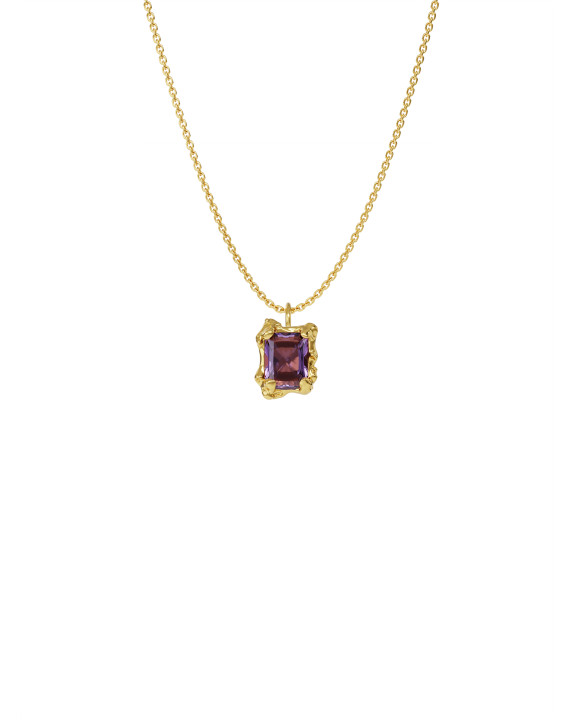 Necklace New Classic w/ purple amethyst