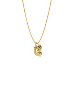 Necklace New Classic w/ purple amethyst gilding