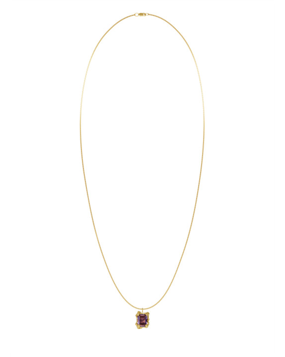 Necklace New Classic w/ purple amethyst