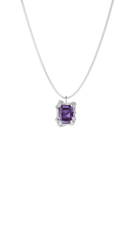 Necklace New Classic w/ purple amethyst