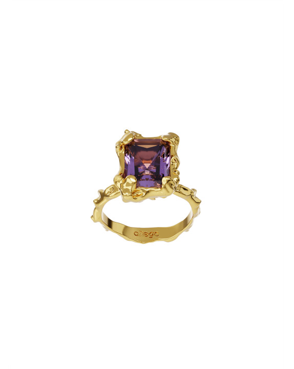 Ring New Classic w/ purple amethyst
