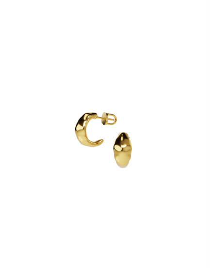 Earrings "New classic" gilding