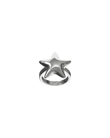Ring star - Make a wish silver