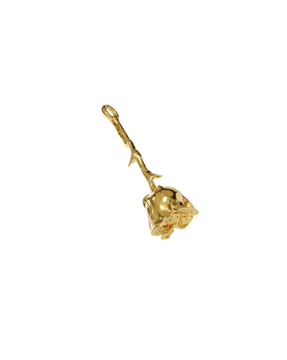Necklace Rose - Summer in the village gilding