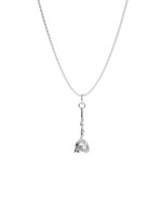 Necklace Rose - Summer in the village silver