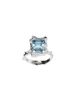 Ring New Classic w/ Sky Topaz silver