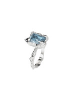 Ring New Classic w/ Sky Topaz silver