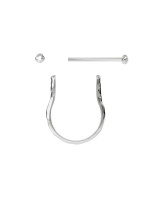 Ring construction system - Twist collection silver
