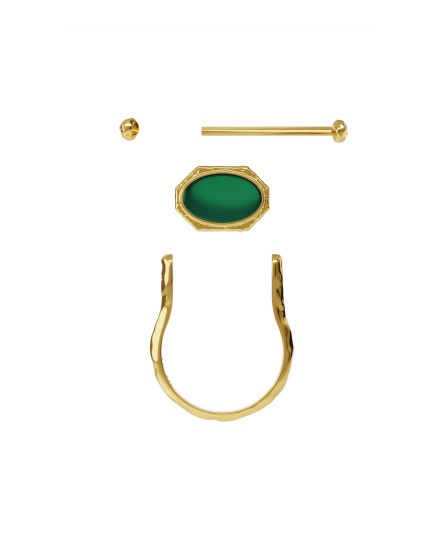 Ring Shepit - Twist collection gilding