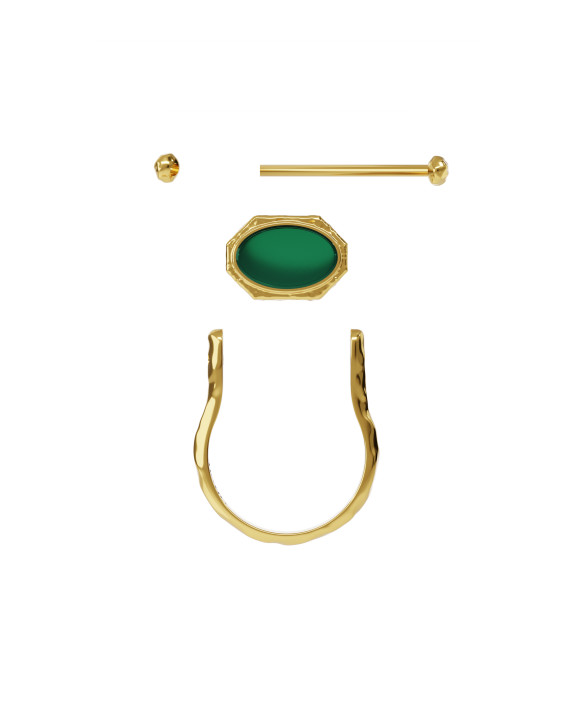 Ring Shepit - Twist collection gilding