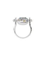 Ring Sun and Stars - Twist collection silver