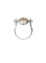 Ring Perlyna - Twist collection silver