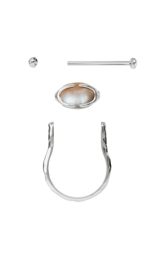 Ring Perlyna - Twist collection Ring Perlyna - Twist collection