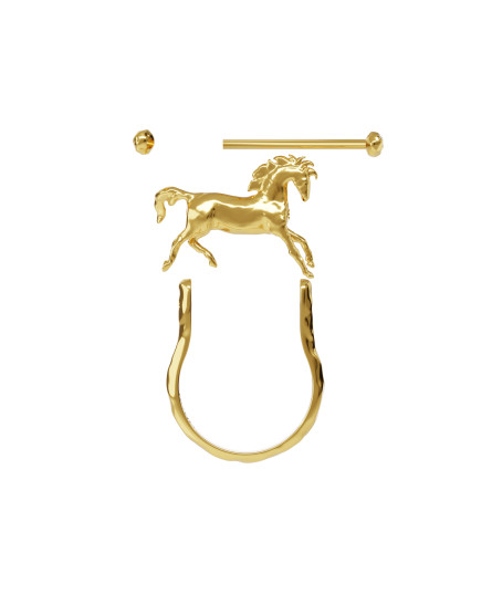 Ring Karat - Twist collection gilding