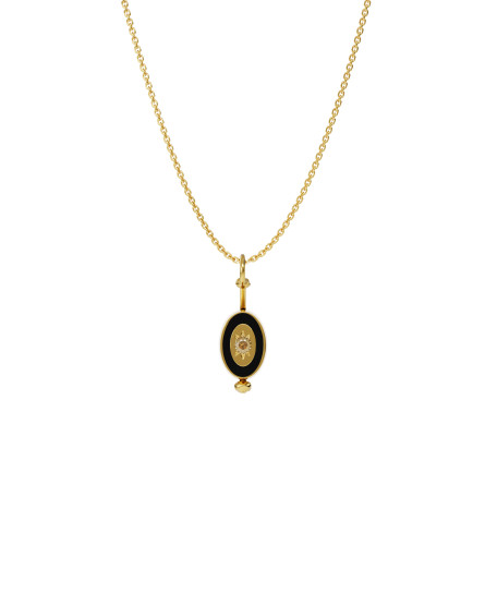 Necklace Sun and Stars - Twist collection gilding