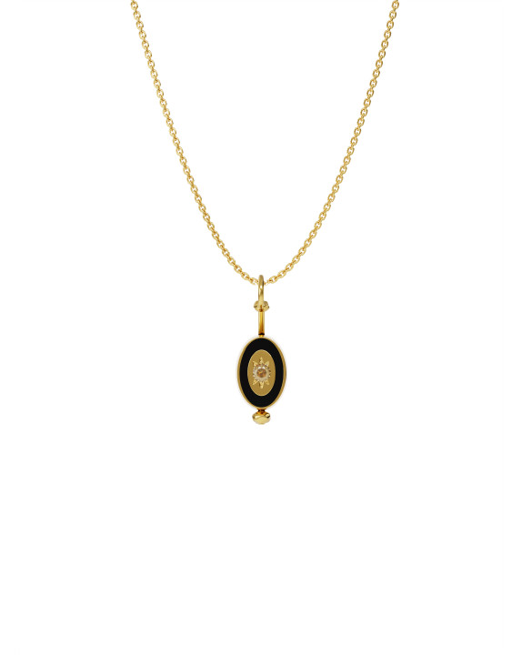 Necklace Sun and Stars - Twist collection gilding
