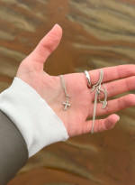 Cross mini silver