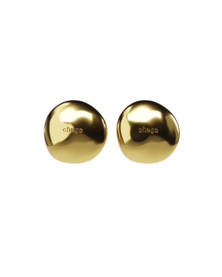 Earrings Geoid gilding