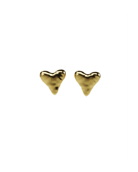 Earrings Heart gilding