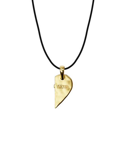 Single necklace Mate - Soulmate gilding