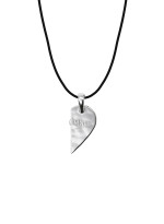 Single necklace Mate - Soulmate silver