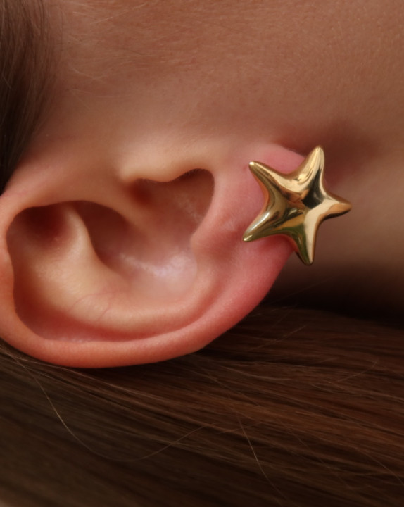 Earrings stars - Make a wish