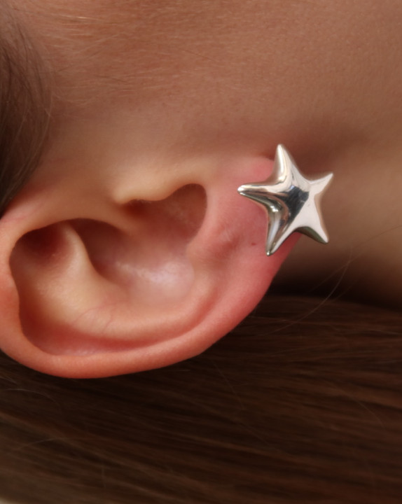 Earrings stars - Make a wish