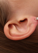 Earrings "New classic" silver
