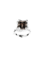 Ring New Classic w/ Rauchtopaz silver